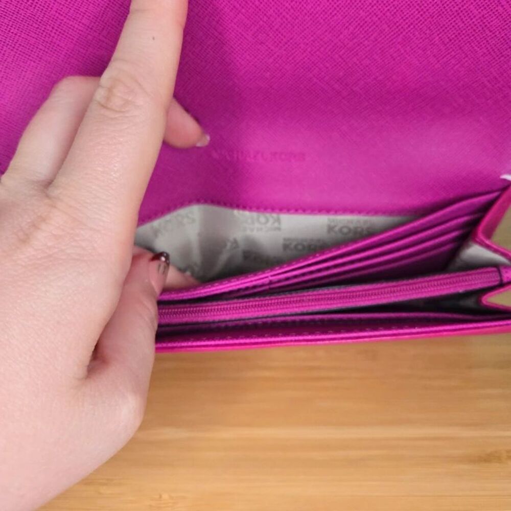 Michael Kors Pink Wallet - Picture 8 of 13